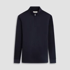 Diamond Quilt Performance Quarter-Zip Pullover