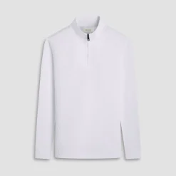 Diamond Quilt Performance Quarter-Zip Pullover