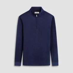 Diamond Quilt Performance Quarter-Zip Pullover