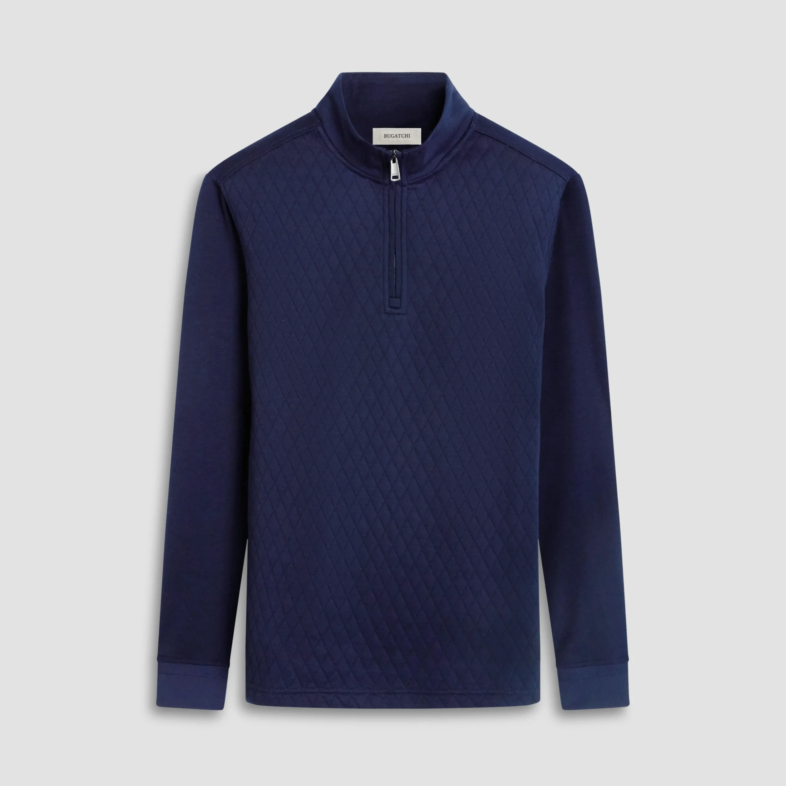 Diamond Quilt Performance Quarter-Zip Pullover