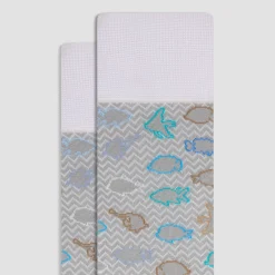 Fish Mid-Calf Socks