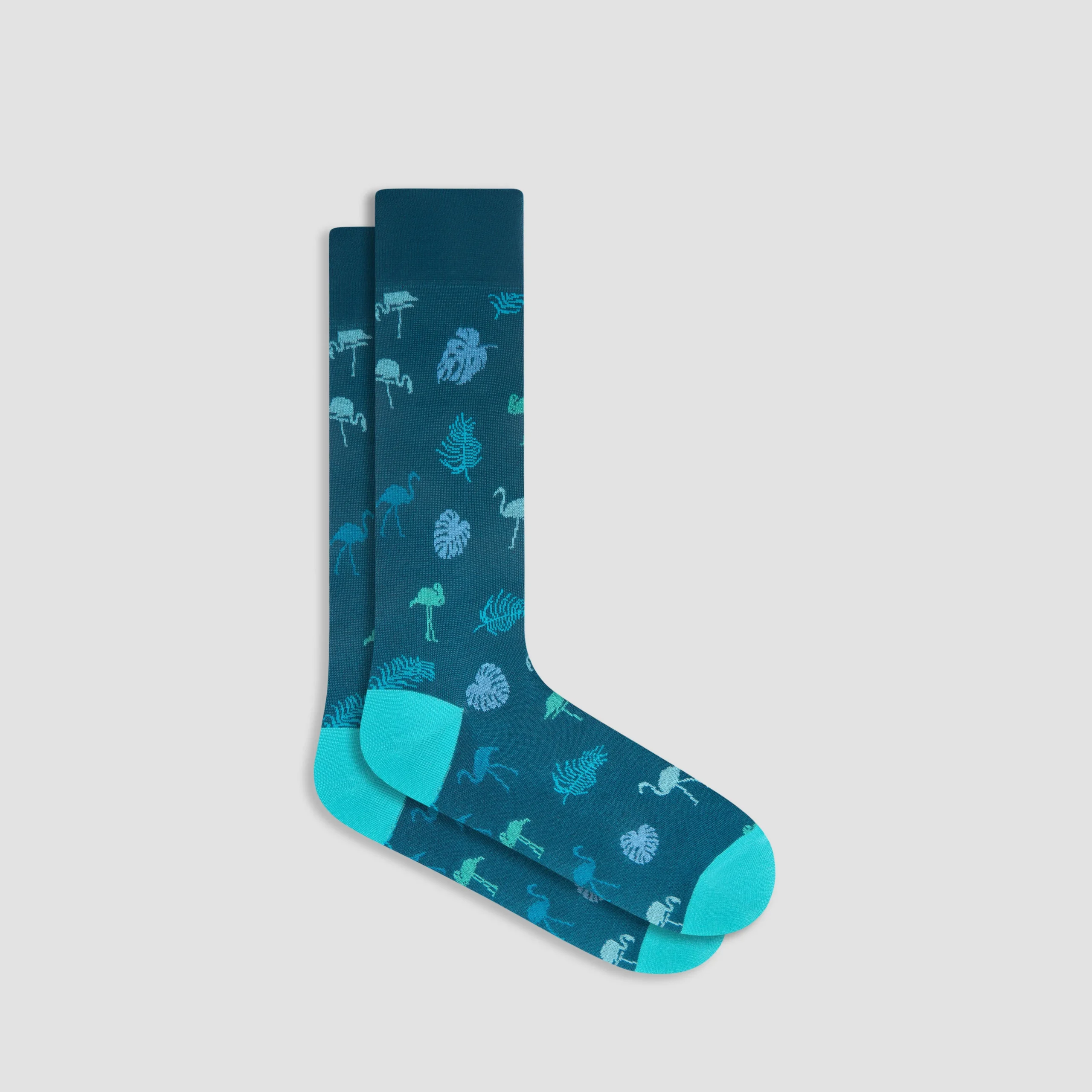 Flamingo Mid-Calf Socks