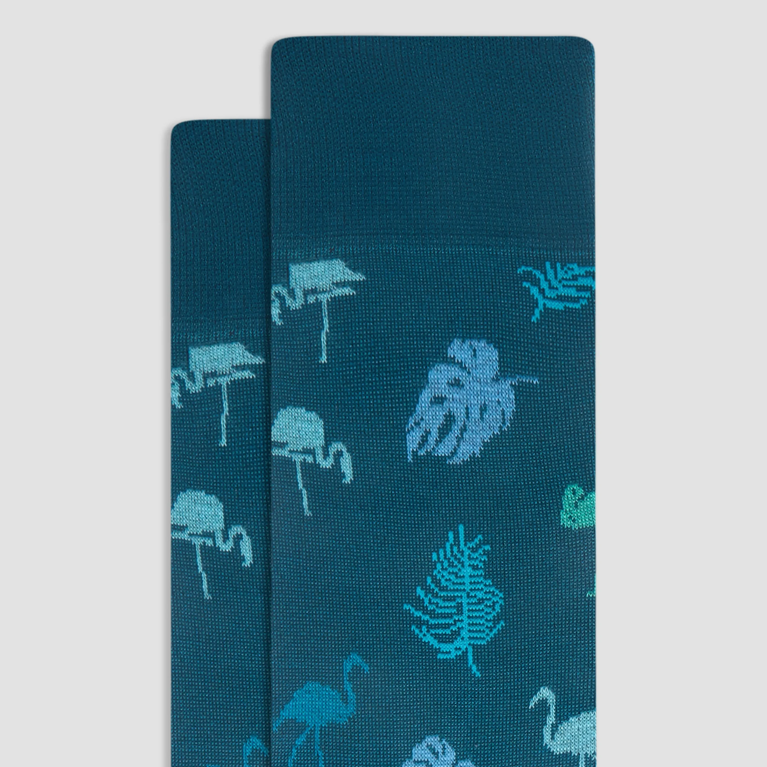 Flamingo Mid-Calf Socks