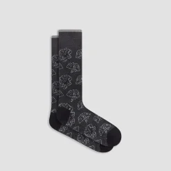 Floral Mid-Calf Socks