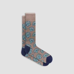 Floral Mid-Calf Socks