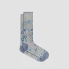 Floral Mid-Calf Socks