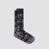 Floral Mid-Calf Socks