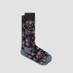Floral Mid-Calf Socks