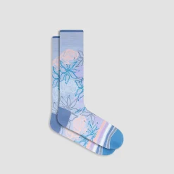 Floral Mid-Calf Socks