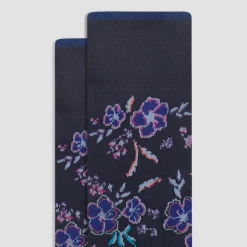 Floral Mid-Calf Socks