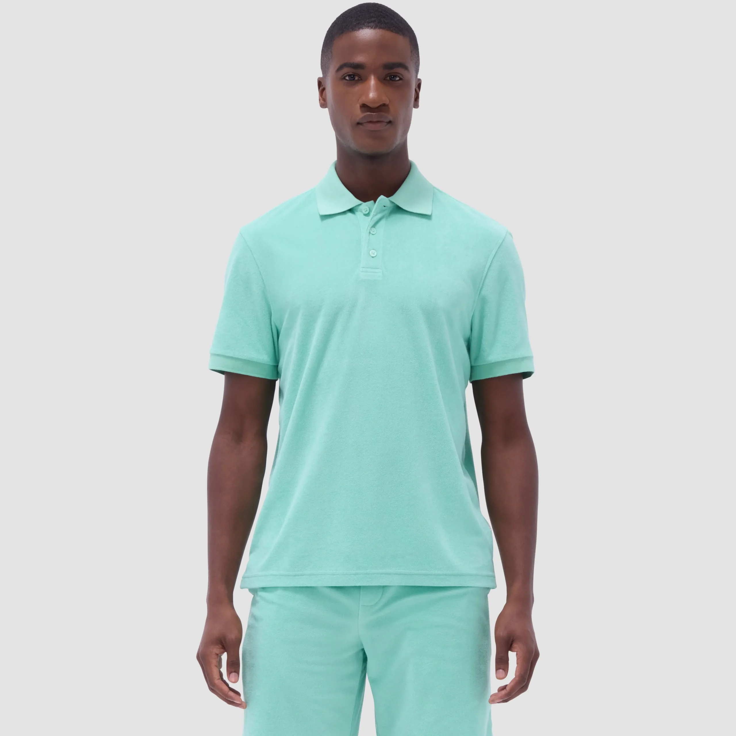 French Terry Polo Shirt