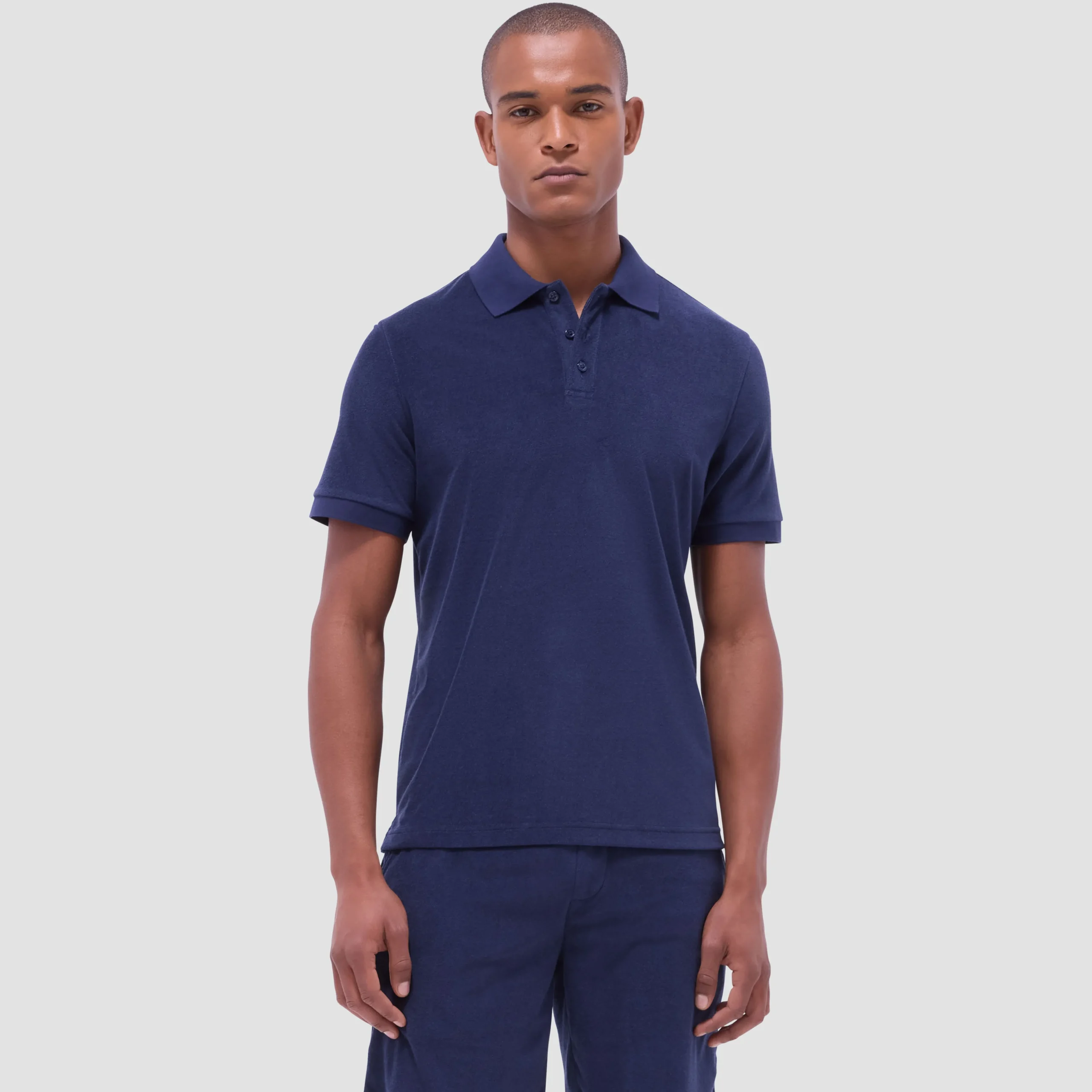 French Terry Polo Shirt