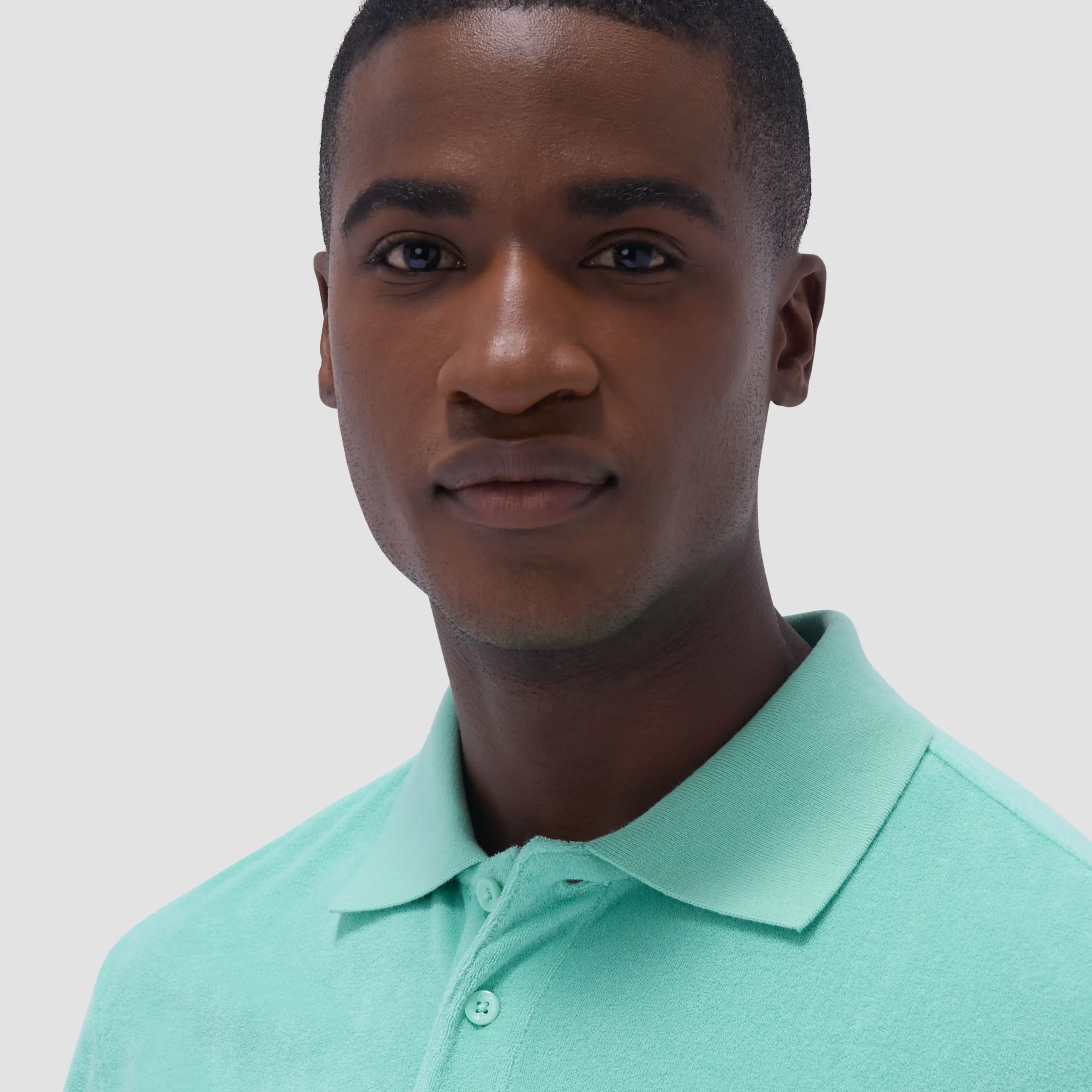 French Terry Polo Shirt