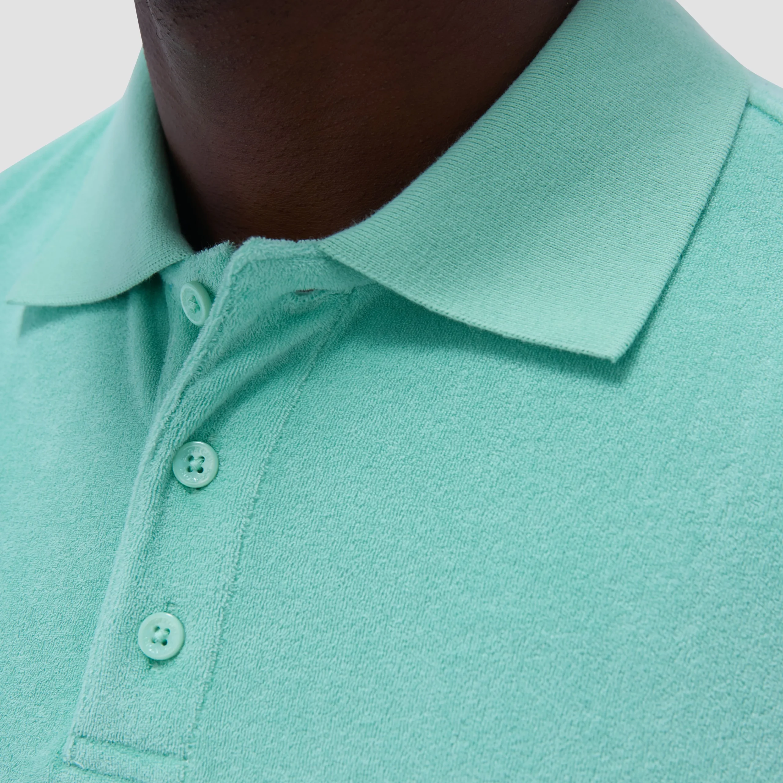 French Terry Polo Shirt