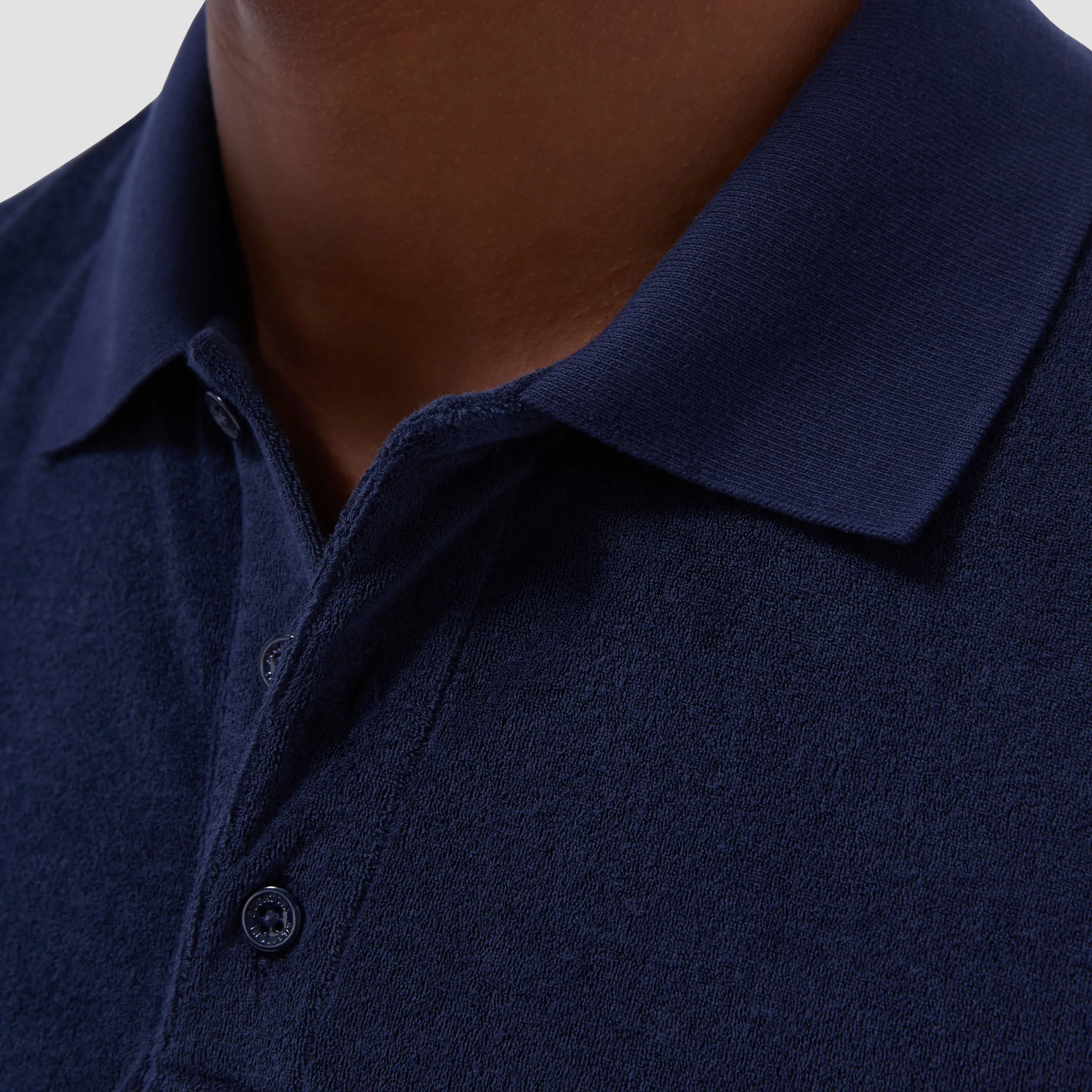 French Terry Polo Shirt