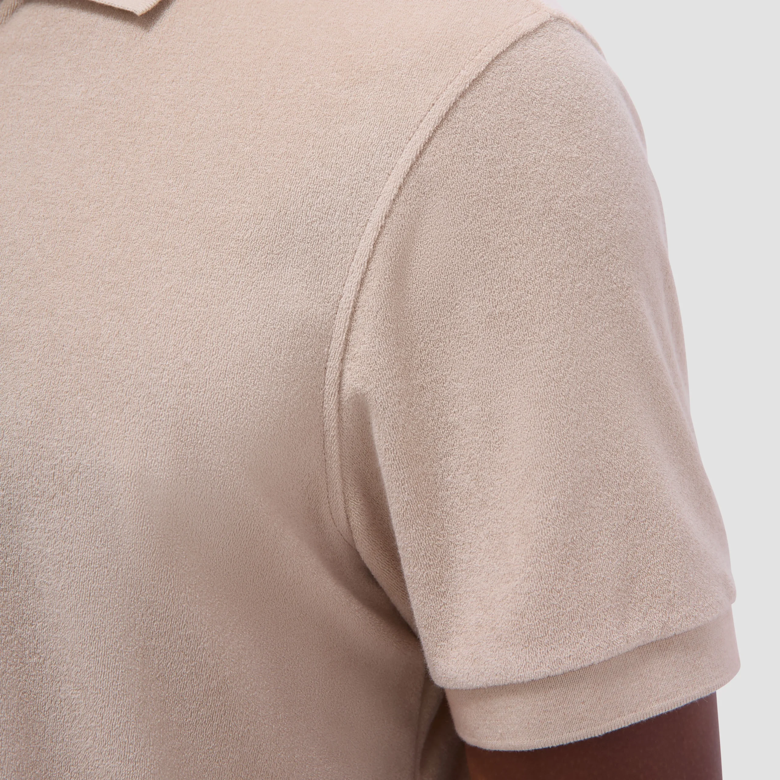 French Terry Polo Shirt
