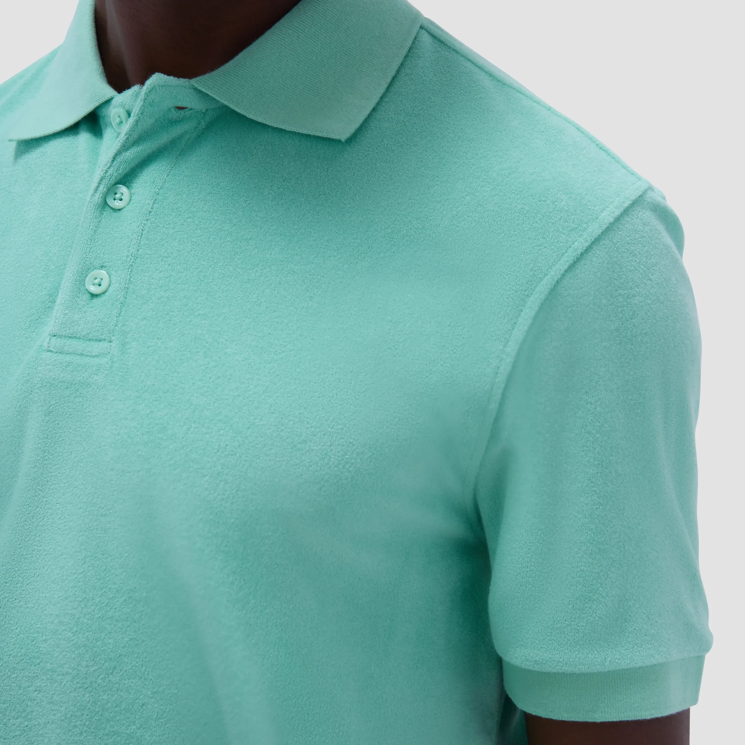 French Terry Polo Shirt