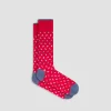 Geometric Mid-Calf Sock