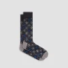 Geometric Mid-Calf Socks