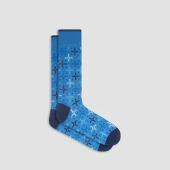 Geometric Mid-Calf Socks