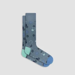 Geometric Mid-Calf Socks