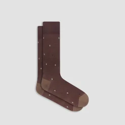 Geometric Mid-Calf Socks