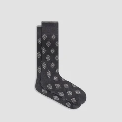 Geometric Mid-Calf Socks