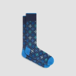 Geometric Mid-Calf Socks