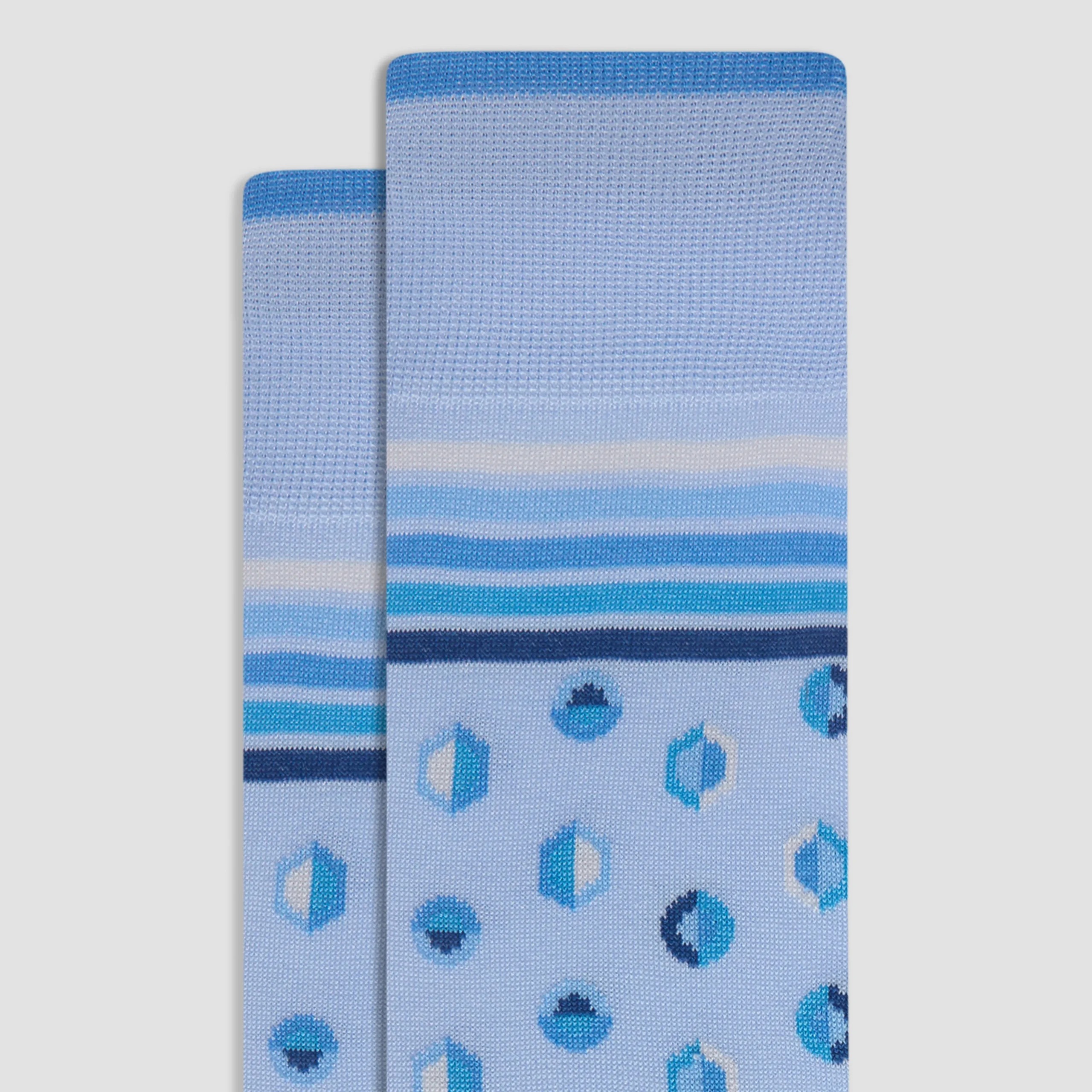 Geometric Mid-Calf Socks