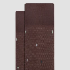Geometric Mid-Calf Socks
