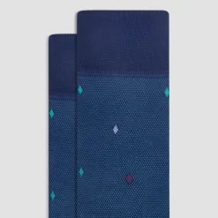 Geometric Mid-Calf Socks