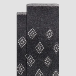 Geometric Mid-Calf Socks