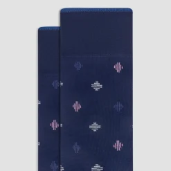Geometric Mid-Calf Socks