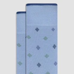 Geometric Mid-Calf Socks