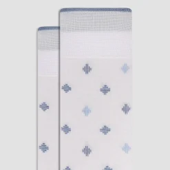 Geometric Mid-Calf Socks