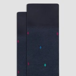 Geometric Mid-Calf Socks