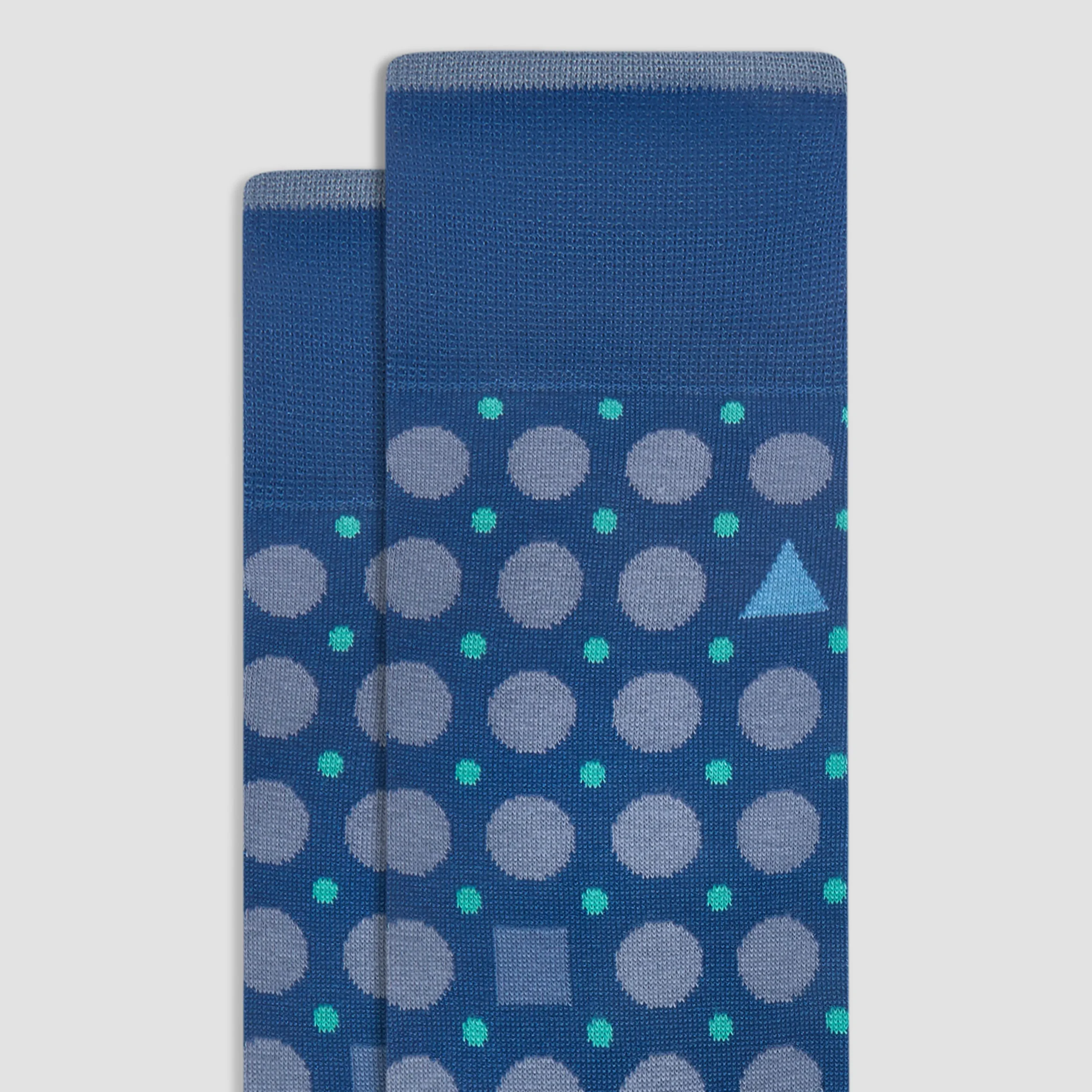 Geometric Mid-Calf Socks