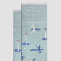 Golfer Mid-Calf Socks