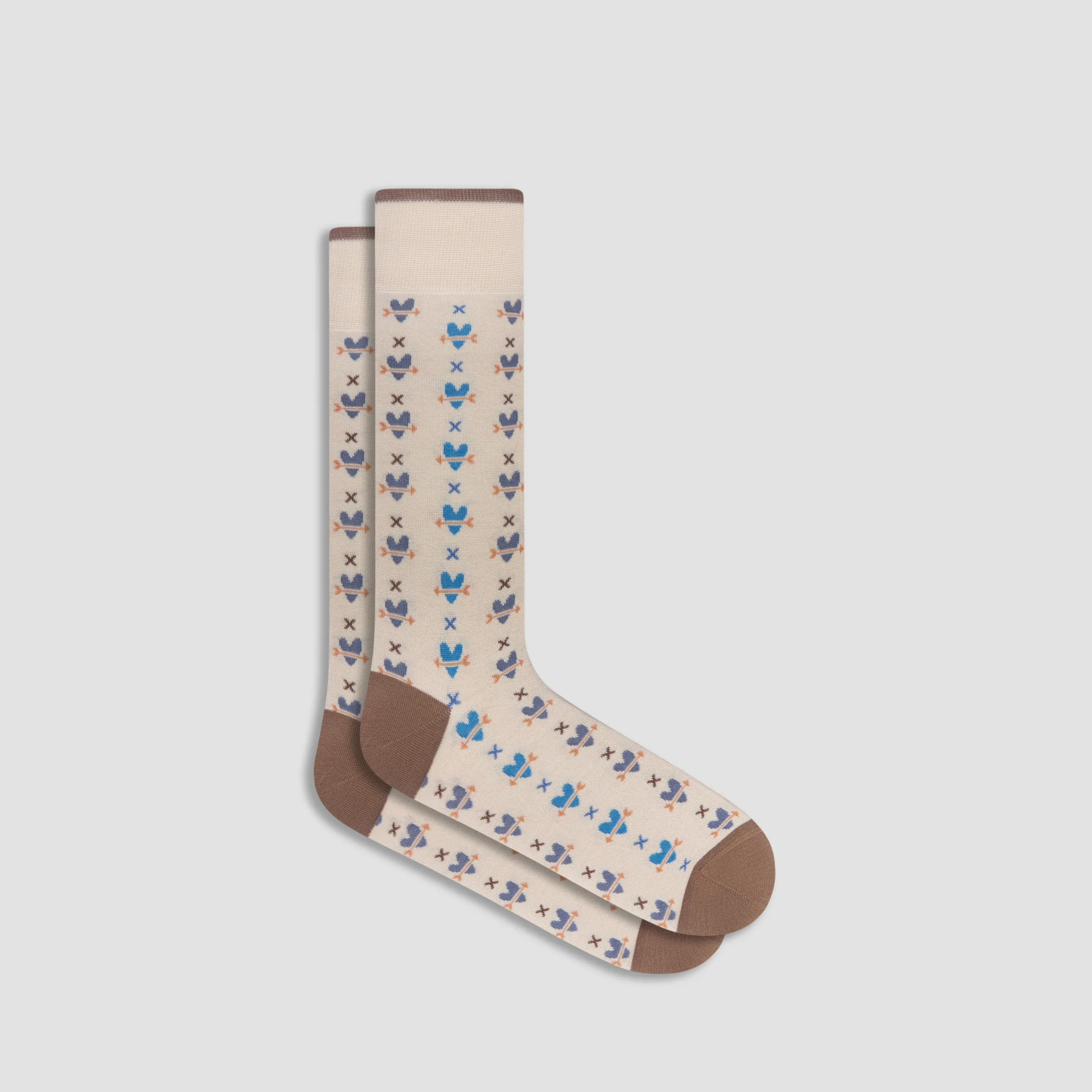 Heart & Arrow Mid-Calf Socks