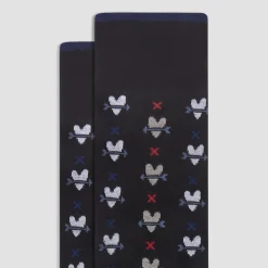 Heart & Arrow Mid-Calf Socks