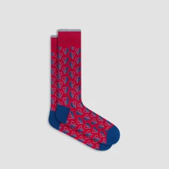 Heart Mid-Calf Socks