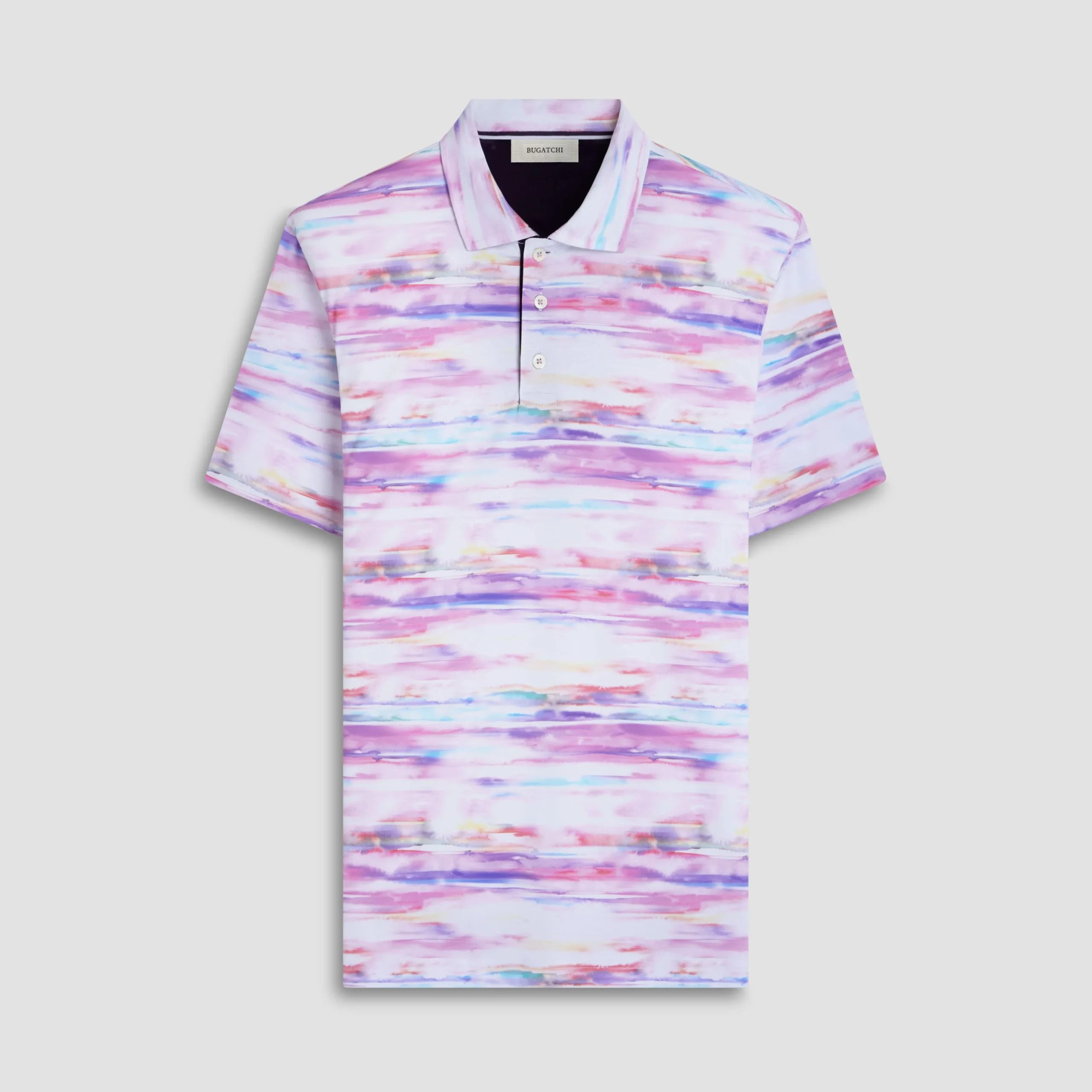 Hendrix Watercolor Abstract Polo Shirt