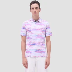 Hendrix Watercolor Abstract Polo Shirt