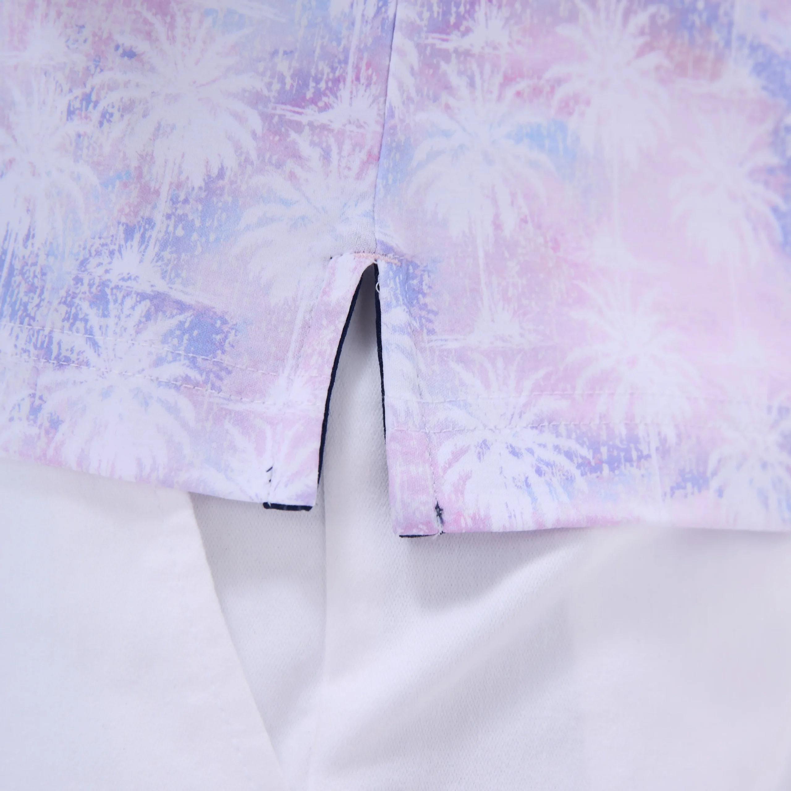 Hendrix Watercolor Palm Tree Polo Shirt
