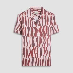 Jackson Abstract Zebra Camp Shirt