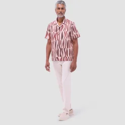 Jackson Abstract Zebra Camp Shirt