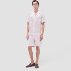 Jackson Leaf Print Camp Shirt