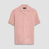 Jackson Solid Linen Camp Shirt
