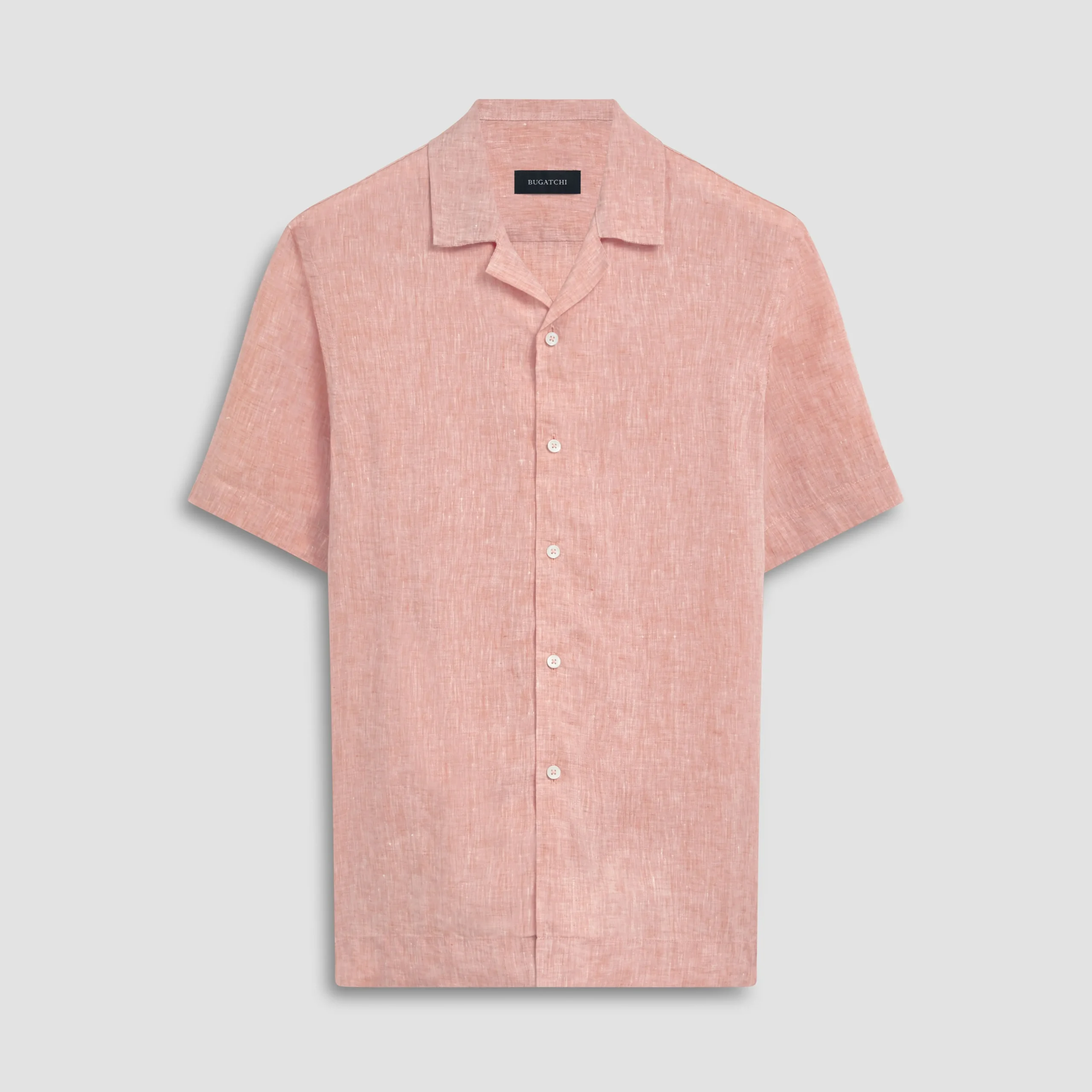 Jackson Solid Linen Camp Shirt