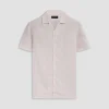 Jackson Solid Linen Camp Shirt